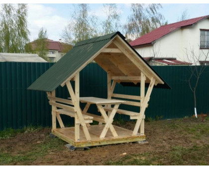 Беседка для дачи "Залавочка" в городской округ Зарайск мини
